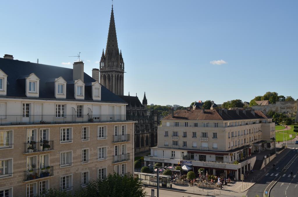 Logis Hotel Du Chateau Caen Exterior photo