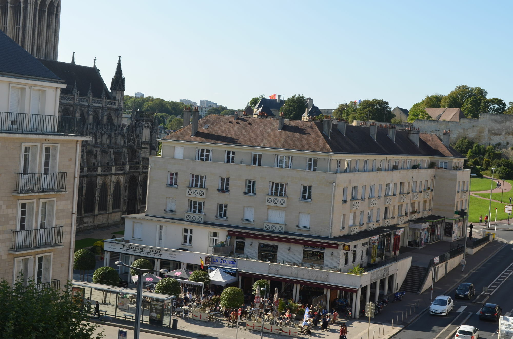 Logis Hotel Du Chateau Caen Exterior photo